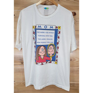 Vintage Cathy Creative Mills Shirt Adult XL Mom Perfect - Sweet - Love 90s Art